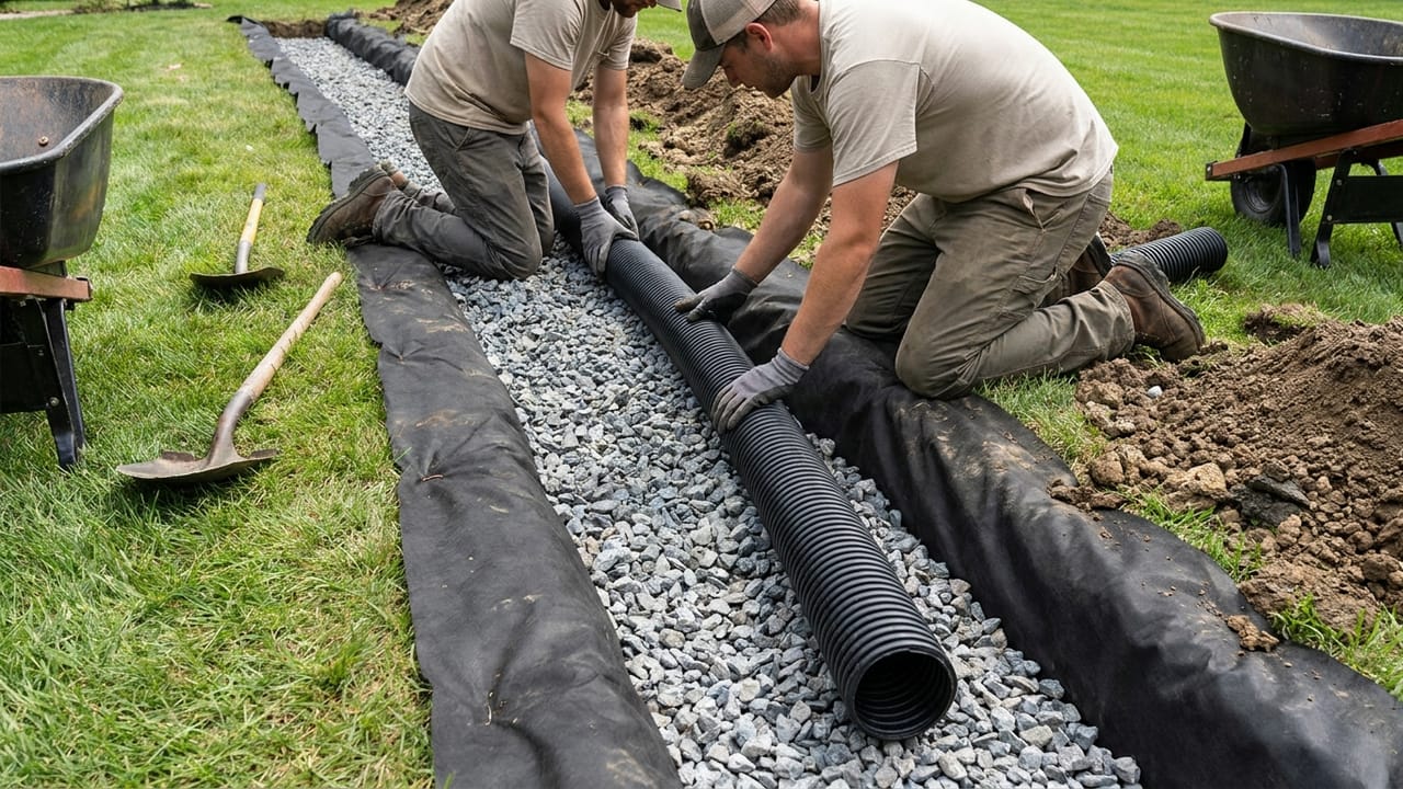 French Drains in Nashville